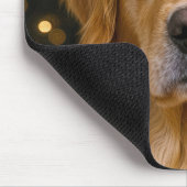 Neujahr 2027 Golden Retriever Mousepad (Ecke)
