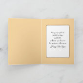 Neujahr 2027 Wanderstiefel Karte (Innenseite)