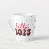 Neujahr 365 Tage Milchtasse (Linke Ecke)