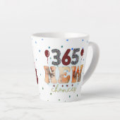 Neujahr 365 Tage Milchtasse (Rechte Ecke)