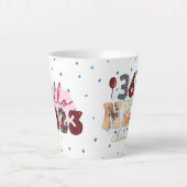 Neujahr 365 Tage Milchtasse (Vorderseite)