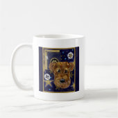 NEUJAHR AIREDALE KAFFEETASSE (Links)