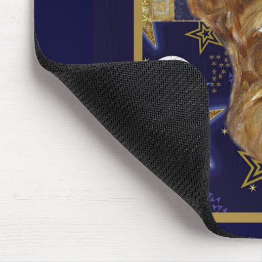 NEUJAHR AIREDALE MOUSEPAD (Ecke)