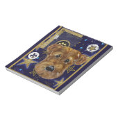 NEUJAHR AIREDALE NOTIZBLOCK (Rotiert)