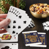 NEUJAHR AIREDALE SPIELKARTEN (In Situ)