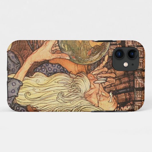 Neujahr Antike Vaterzeit Case-Mate iPhone Hülle (Rückseite (Horizontal))