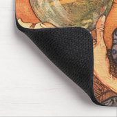 Neujahr Antike Vaterzeit Mousepad (Ecke)