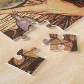 Neujahr Antike Vaterzeit Puzzle (Seite)