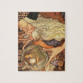 Neujahr Antike Vaterzeit Puzzle (Vertikal)