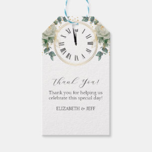 Neujahr Baby Clock Baby Dusche Geschenkanhänger