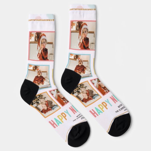 Neujahr Baby Custom Nachhaltig Premium Crew Socke (Rechts)