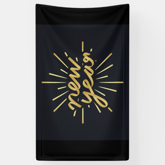 Neujahr Banner (Vertikal)