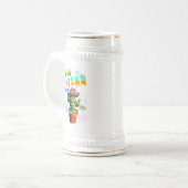 Neujahr Bierglas (Vorderseite Links)