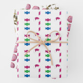 Neujahr Cocktail Candy Drinks Abendessen Party/Han Geschenkpapier Set (Beispiel)