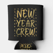 Neujahr-Crew Dosenkühler (Rückseite)
