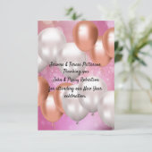 Neujahr danke Karte. (Stehend Vorderseite)