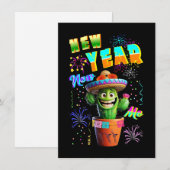 Neujahr Dankeskarte (Vorne/Hinten)