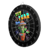 Neujahr Dartscheibe (Vorderseite rechts)