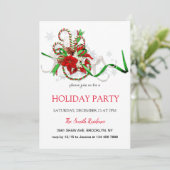 Neujahr Dekoration loli Pop, Weihnachtsstar Einladung (Stehend Vorderseite)