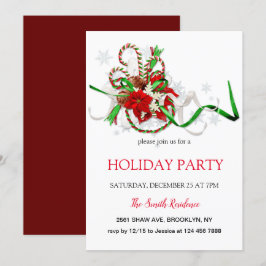 Neujahr Dekoration loli Pop, Weihnachtsstar Invit Einladung