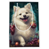 Neujahr der amerikanischen Eskimo Mittlere Geschenktüte (Vorderseite)