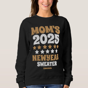 Neujahr der personalisierten Mama Sweatshirt