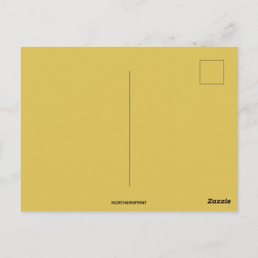 Neujahr der Vintagen Stadtkriminalität Postkarte (Rückseite)