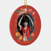 Neujahr des Kaninchen-Fotos Keramik Ornament (Rechts)