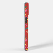 Neujahr des Kaninchenurlaubs Rot Case-Mate iPhone Hülle (Rückseite / Rechts)