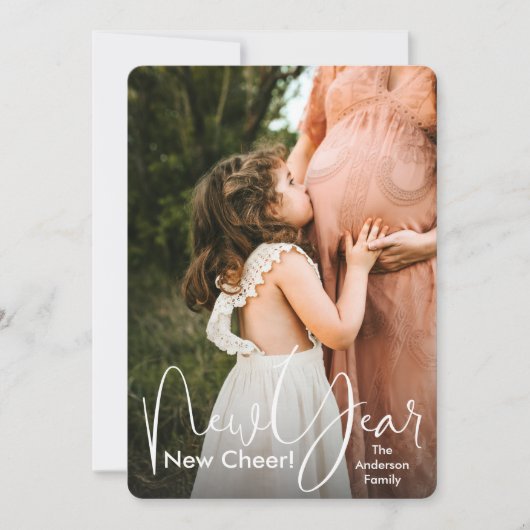 Neujahr Einladung (Vorderseite)