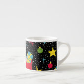 Neujahr feierlich: farbenfroh, nahtlos. espressotasse (Rechts)