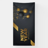 Neujahr feiern wir banner (Vertikal)