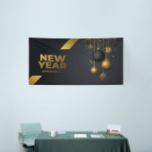 Neujahr feiern wir banner (Messeveranstaltung)