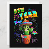 Neujahr Feiertagskarte (Vorne/Hinten)