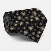Neujahr Feuerwerk Neck Tie Krawatte (Gerollt)