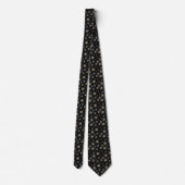Neujahr Feuerwerk Neck Tie Krawatte (Rückseite)