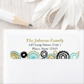 Neujahr | Feuerwerkskörper | Adressmarken (Insitu)