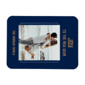 Neujahr: Flexibles Foto Magnet (Horizontal)