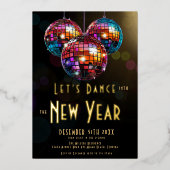 Neujahr Folieneinladung (Vorderseite)