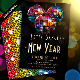 Neujahr Folieneinladung