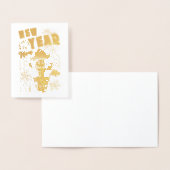 Neujahr Folienkarte (Anzeige)