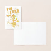 Neujahr Folienkarte (Anzeige)