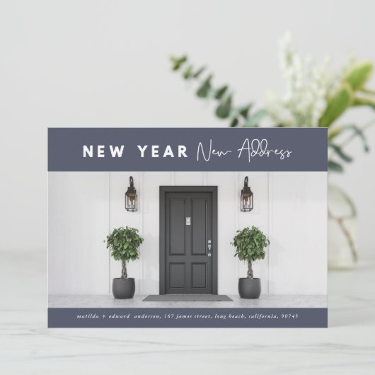 Neujahr: Foto-Feiertag (Stehend Vorderseite)