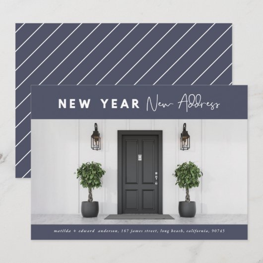 Neujahr: Foto-Feiertag (Vorne/Hinten)