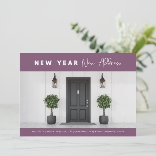 Neujahr: Foto-Feiertag (Stehend Vorderseite)