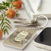 Neujahr-Freund Schlüsselanhänger (Vorderseite rechts)