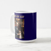 Neujahr Funny Wladimir Putin Russisch Kaffeetasse (Vorderseite Links)