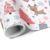 Neujahr Geschenkpapier (Rolleneckpunkt)