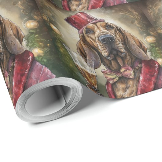 Neujahr Geschenkpapier (Rolleneckpunkt)