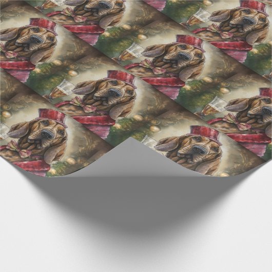 Neujahr Geschenkpapier (Ecke)